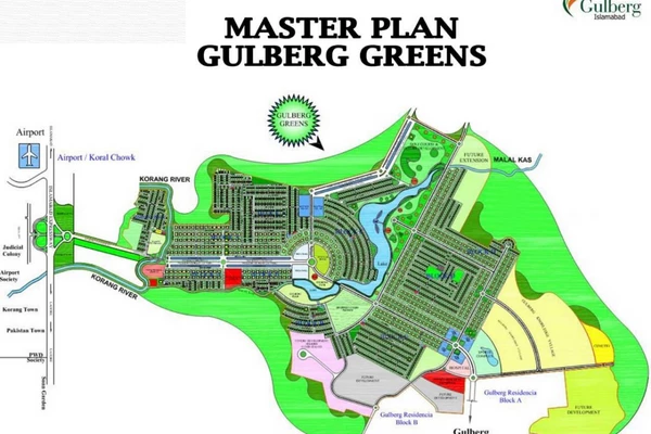 Gulberg Greens Master Plan